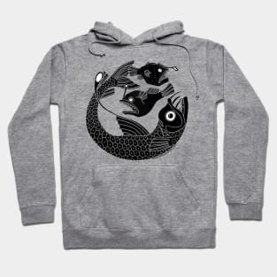 Anglerfish Trio (subtle) Hoodie